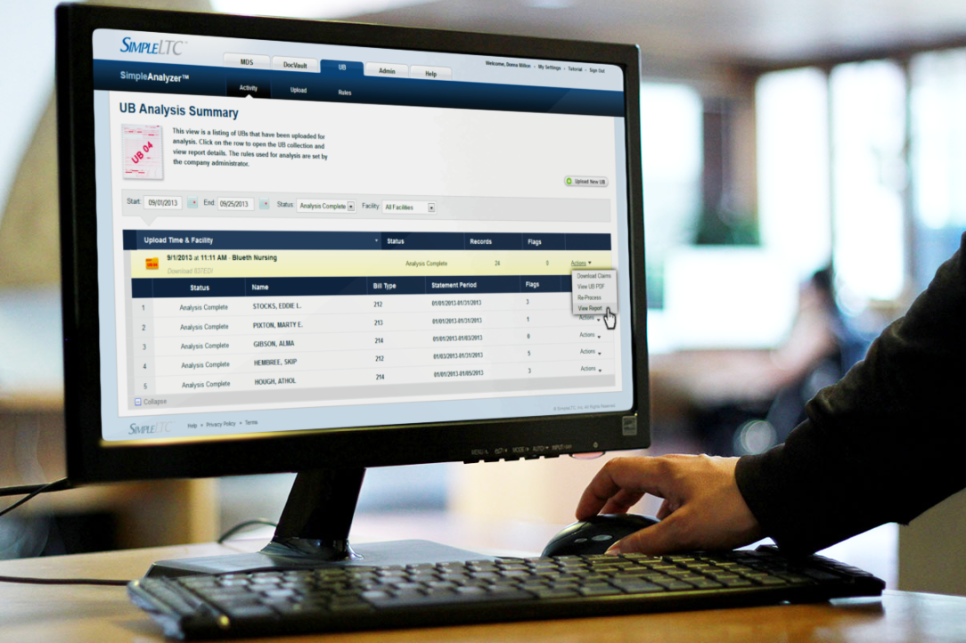 Optimize MDS 3.0 and UB-04 data using SimpleAnalyzer™