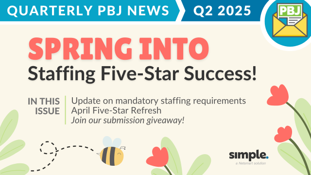 Featured image for “PBJ Newsletter: Updates on mandatory staffing requirement & more!”