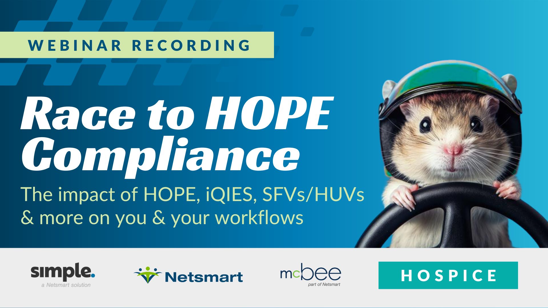 Featured image for “[Webinar recording] Race to HOPE Compliance: The impact of HOPE, iQIES, SFVs/HUVs & more”